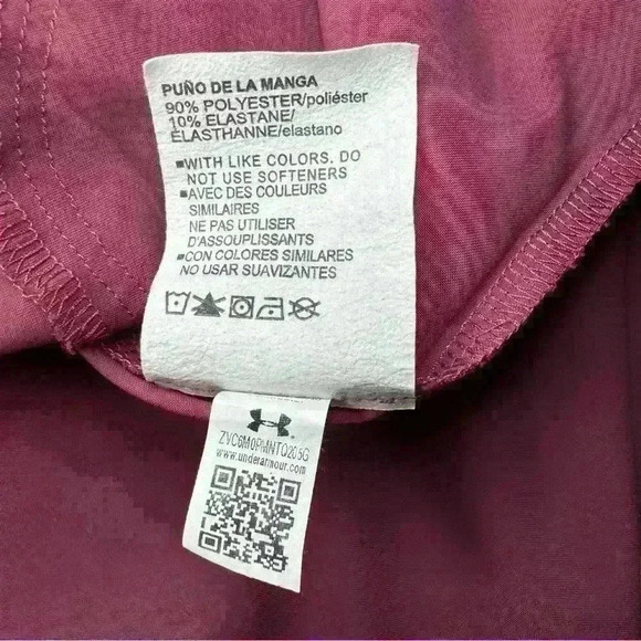 Under Armour Women’s Mauve Button Down Shirt UPF 50 - Picture 11 of 14